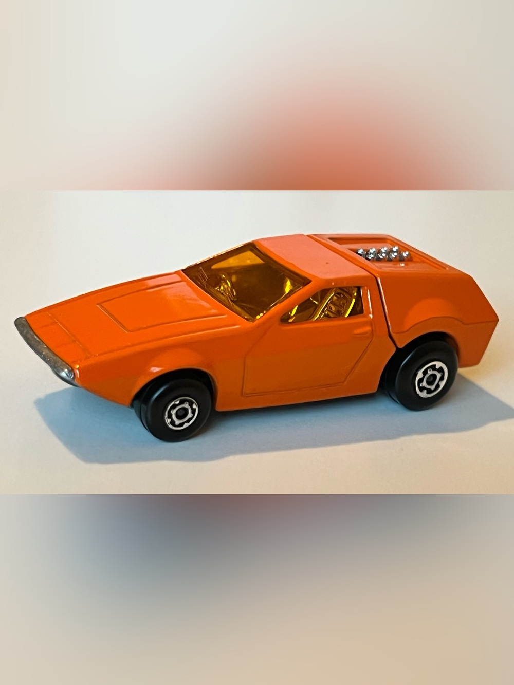 Vintage Matchbox Superfast Tanzara No. 53 Orange Lesney England
